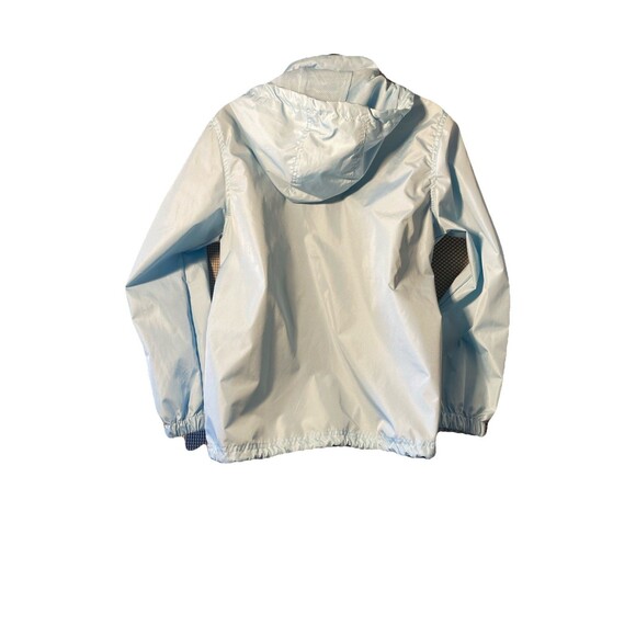 Windbreaker Jacket Big Chill Freestyle Hooded Front Pockets SM Light‎ Blue - Picture 4 of 8